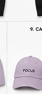 FOCUS Women's Cap Lilac — front