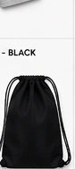 FOCUS Gym Bag Black — back