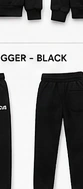 FOCUS Jogger Black — back
