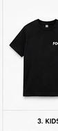 FOCUS Mini Tee Black — front