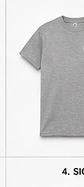 FOCUS Performance Tee Grey — back