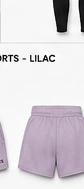 FOCUS Women's Shorts Lilac — back