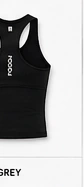 FOCUS Women's Sporty Bra Black — back