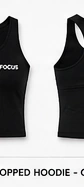 FOCUS Women's Sporty Bra Black — front